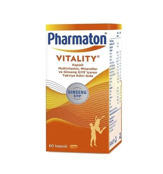 14 Pharmaton Multivitamin 60 Caps Sanofi - Image 1