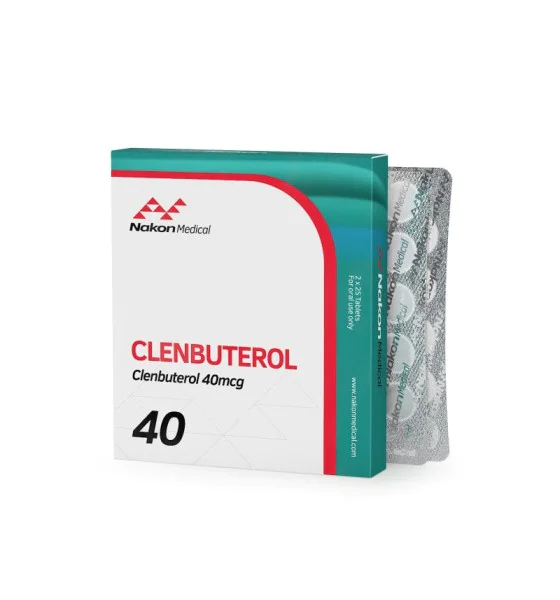 16 Clenbuterol 40mcg 50 Tablets Nakon Medical USA - Image 1