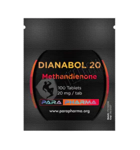 3d DIANABOL 20 mg 100 Tablets Para Pharma - Image 1
